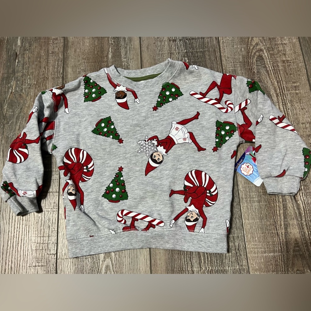 "Elf On The Shelf" Sweatshirt Size 4T
